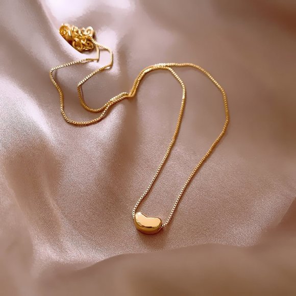 GOLICC Gold Pea Necklace - Picture 6 of 12
